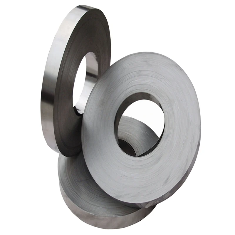 Cold rolled grain oriented steel sheets stacked for transformer core production