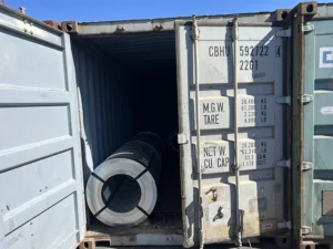 Cold rolled grain oriented steel coils prepared for transformer manufacturing