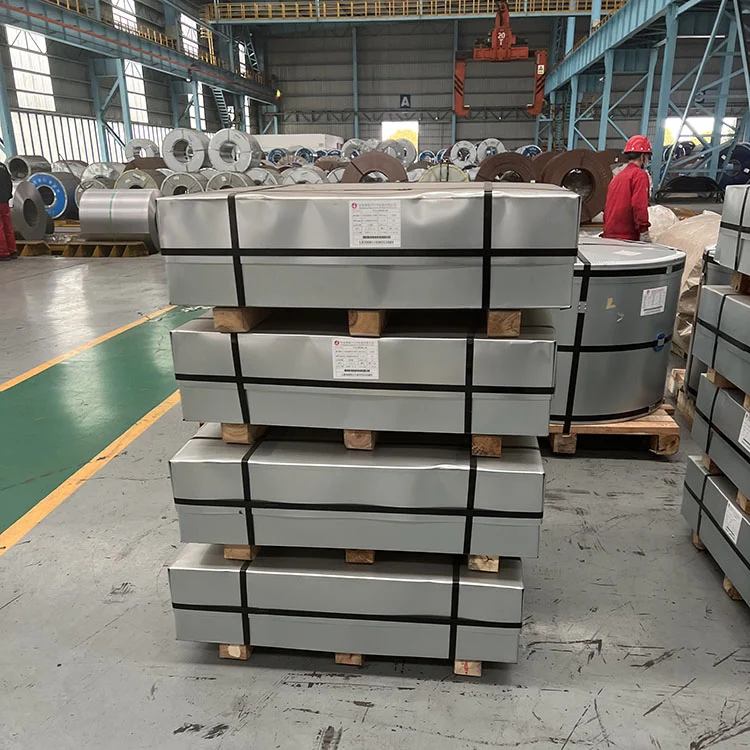 Cold rolled grain oriented steel coils used in power transformer manufacturing