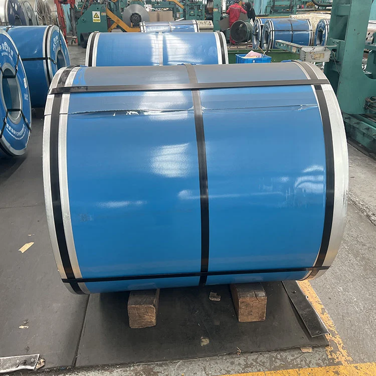 Cold rolled electrical steel coils stored in a high-precision processing facility