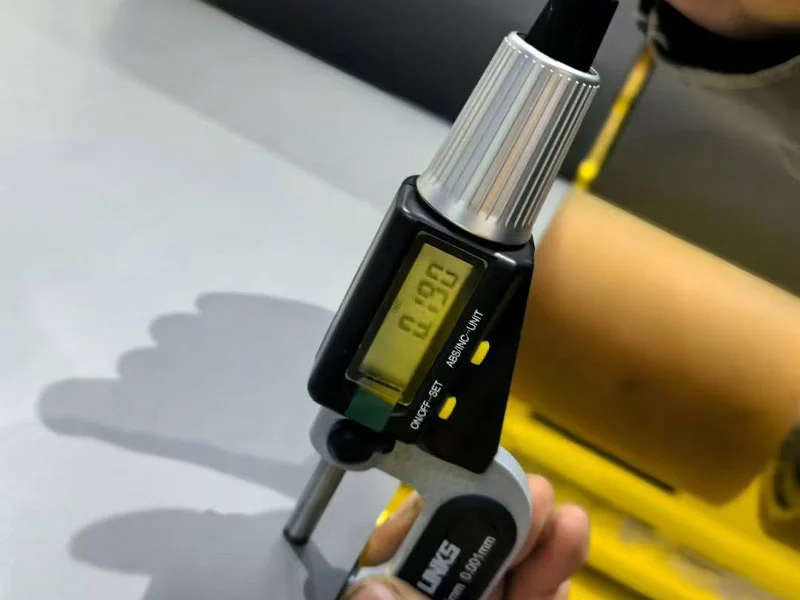 Non-Oriented Silicon Steel Inspection