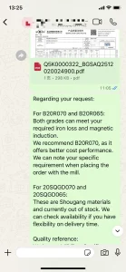 crgo-steel-Customer-feedback-Vietnam