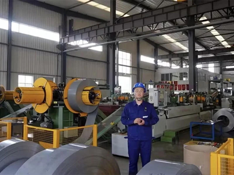 Non-oriented Silicon Steel Coils in Factory