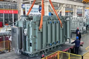 Oil-immersed 10kV distribution transformer built with Hi-B grain-oriented silicon steel core
