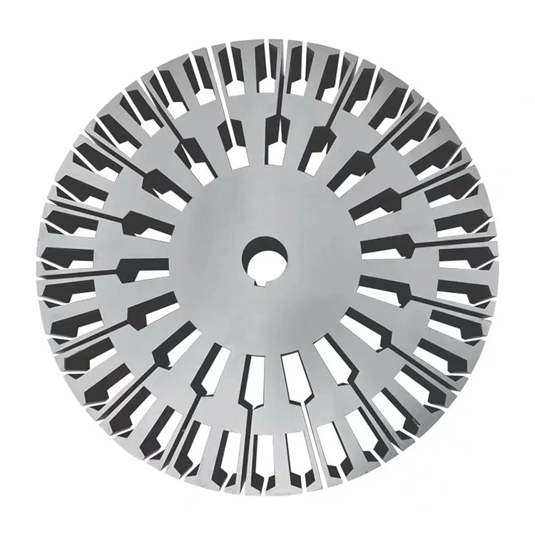 CRNGO electrical steel stator lamination for industrial motors and generators