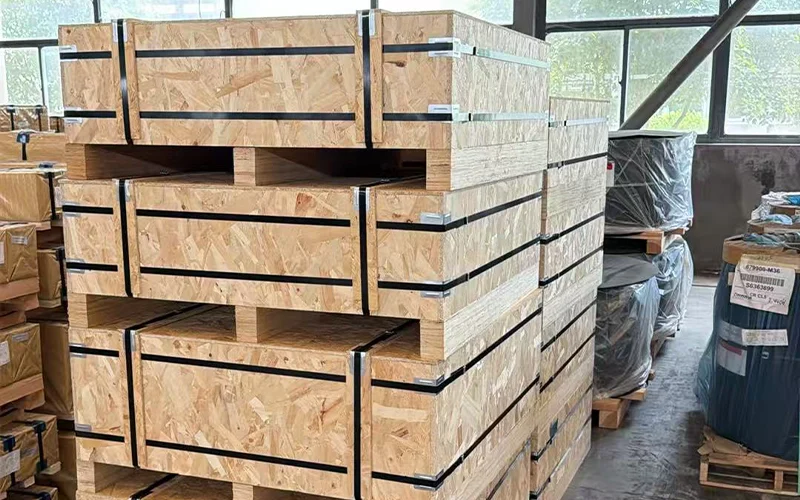 High-strength CRNGO coil in moisture-proof export packaging for ocean freight