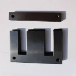 EI-type electrical steel laminations showing coating and stacking factor