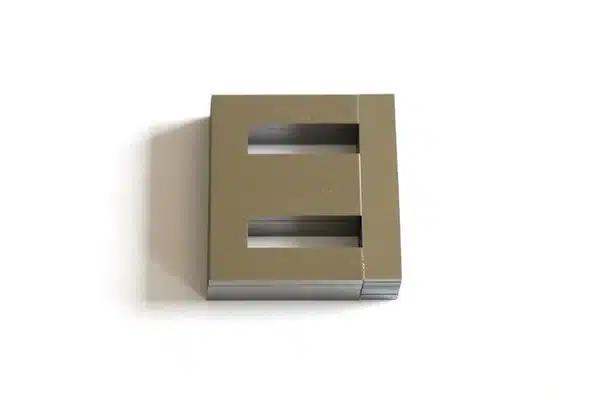 Stamped electrical steel laminations
