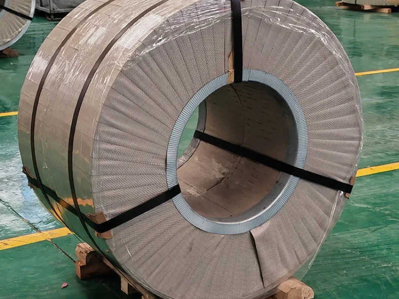Cold rolled grain oriented steel coils for transformer core manufacturing