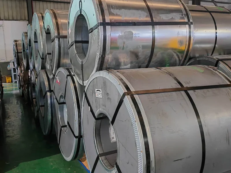 Cold rolled electrical steel sheets in production line