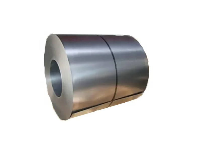 Electrical steel coils stored in a modern manufacturing facility