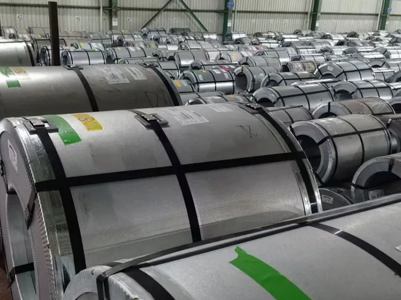 Cold rolled grain oriented steel coils used in high-efficiency transformer cores